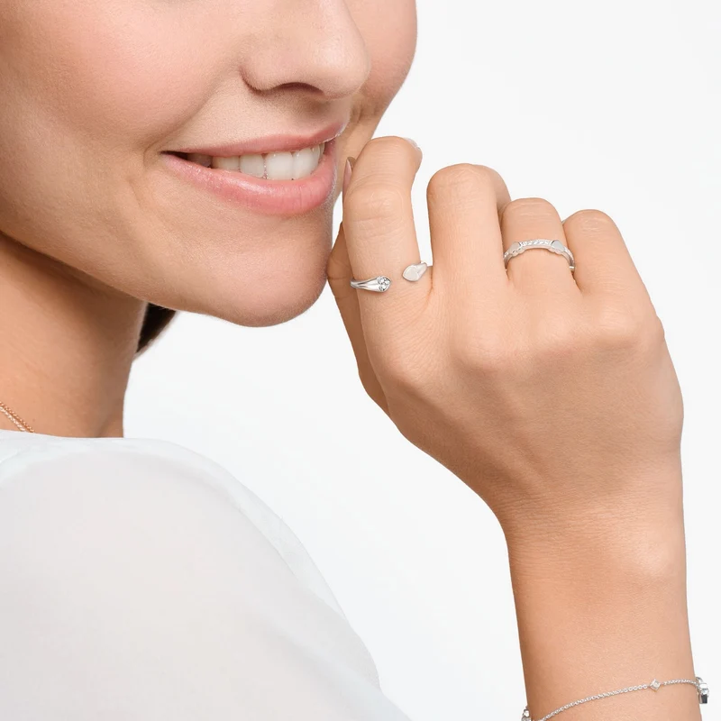 Thomas Sabo Ring Damen Silber Herzen Zirkonia TR2391-051-14-56