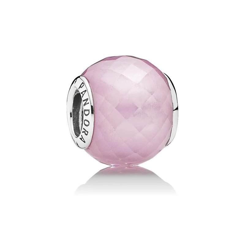 Pandora Charm Damen Petite Facets Rosa 791499PCZ