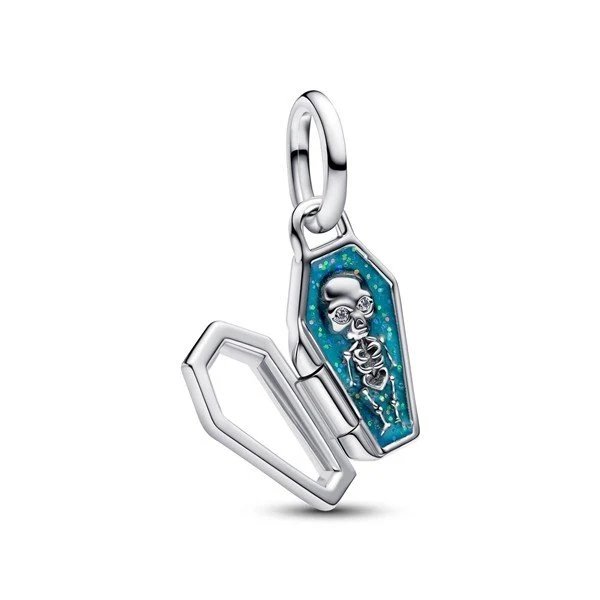 Pandora Charm-Anhänger Aufklappbarer Sarg Glow-in-the-Dark 794058C01