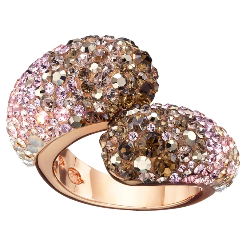 Swarovski Ring Damen Louise Kristall Vergoldet Mehrfarbig 1160663