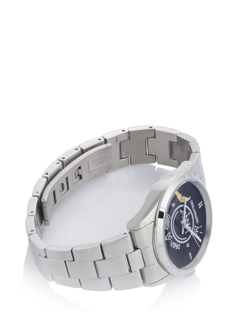 Zadig Voltaire Jormi Fusion Uhr silber