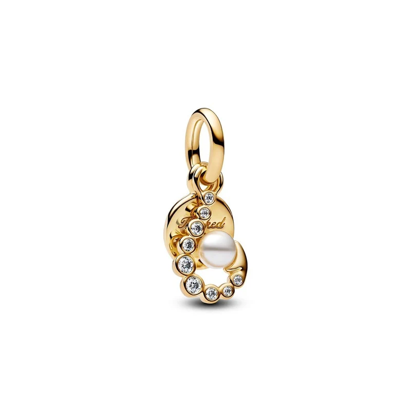 Pandora Charm-Anhänger Haken Goldfarben 763891C01