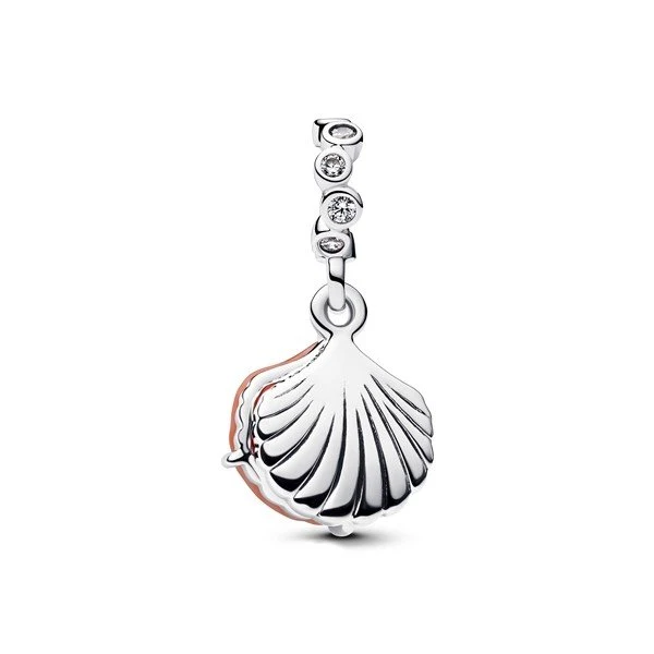 Pandora Moments Orangefarbener Muschel Anhänger-Charm 793821C01