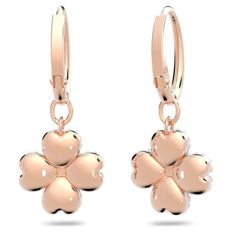 Swarovski Ohrringe Damen Latisha Roségoldfarben Weiß 5420249