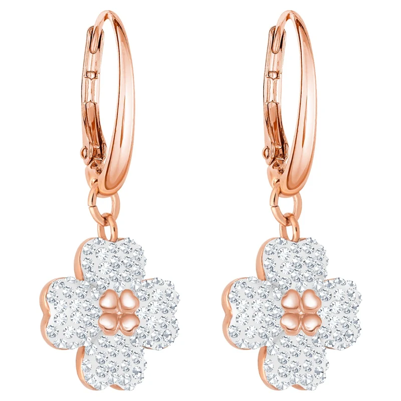 Swarovski Ohrringe Damen Latisha Roségoldfarben Weiß 5420249