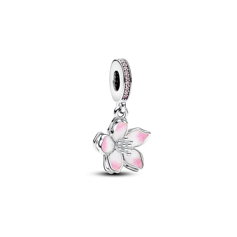 Pandora Damen Anhänger Cherry Blossom Silber 790667C01