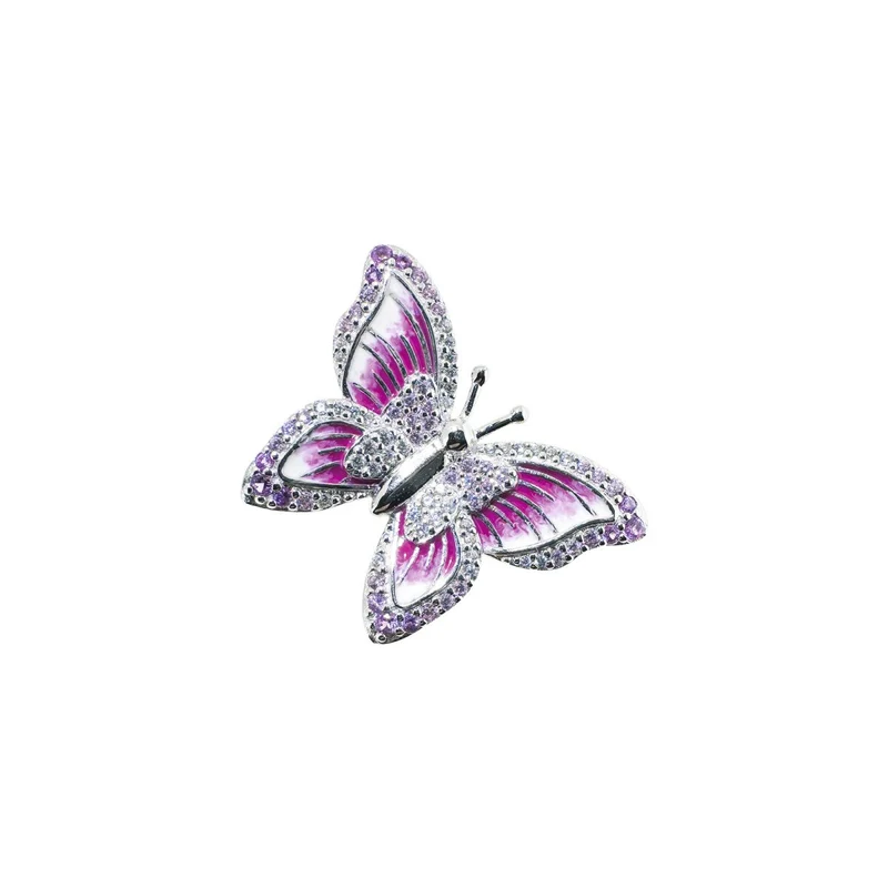 Seinerzeit Damen Anhänger Gloria Schmetterling Silber SZA-3990-388