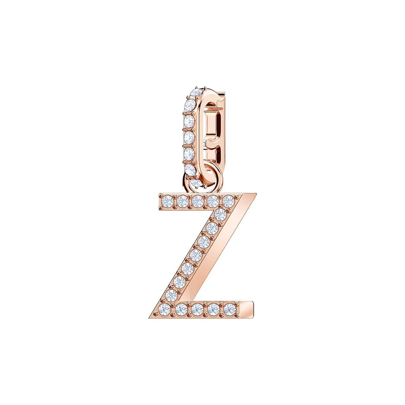 SWAROVSKI Charm für Damen, Alphabet Z Kristall Roségold 5437627