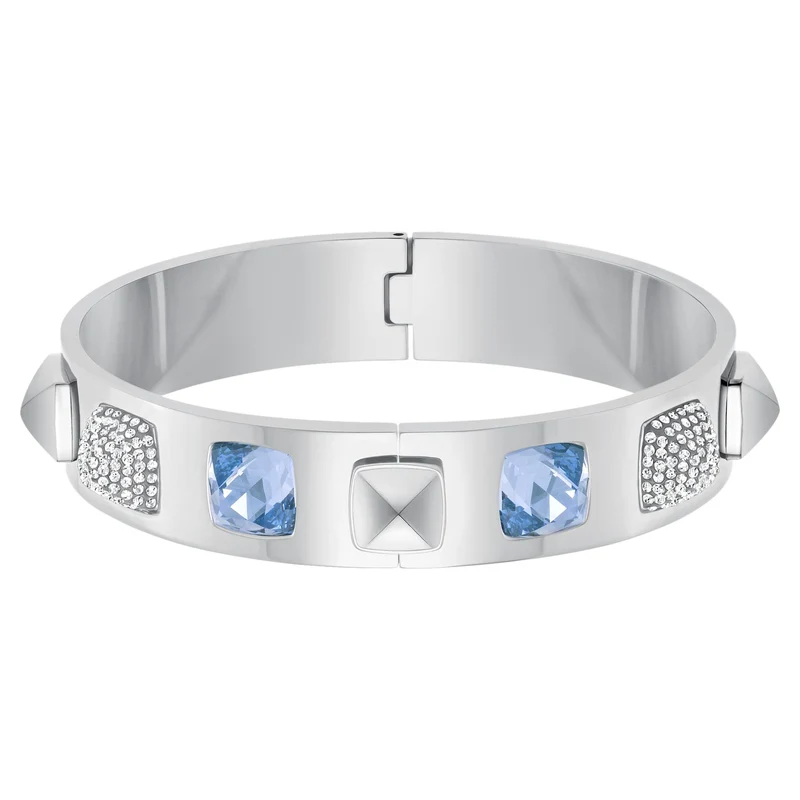 Swarovski Armreif Damen Glance Blau Silberfarben 5272075