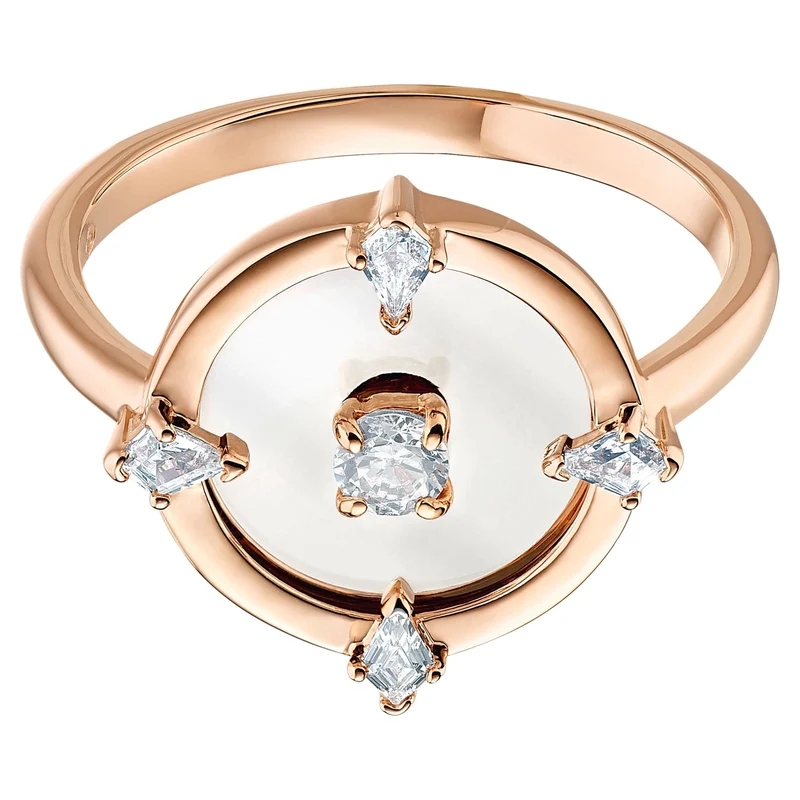 Swarovski Damenring Attract Roségold Weiß 5495776