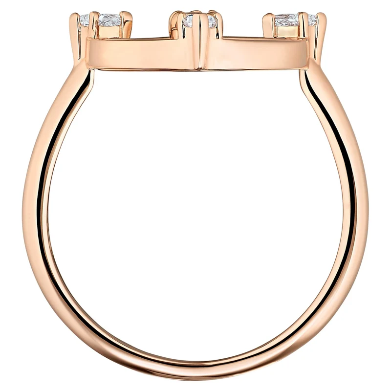 Swarovski Damenring Attract Roségold Weiß 5495776