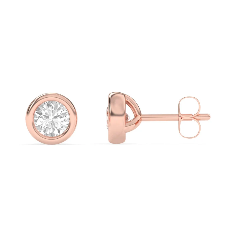 Felix Amar Ohrstecker 750er Gold 1 Karat VS1