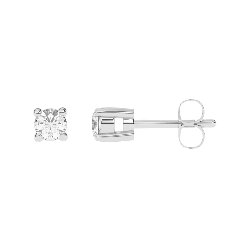 Felix Amar Ohrstecker 750er Gold 1 Karat VVS1