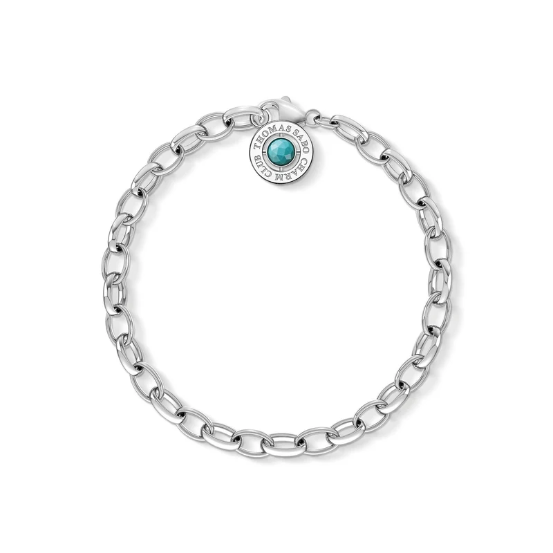 Thomas Sabo Charm-Armband türkis X0229-404-17