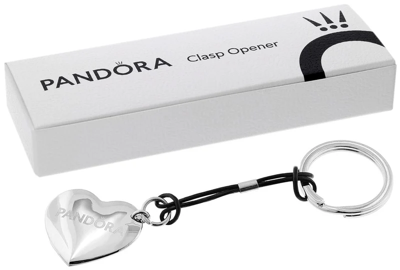 Pandora Clip-Charm Aquamarinblau Goldfarben 763902C01
