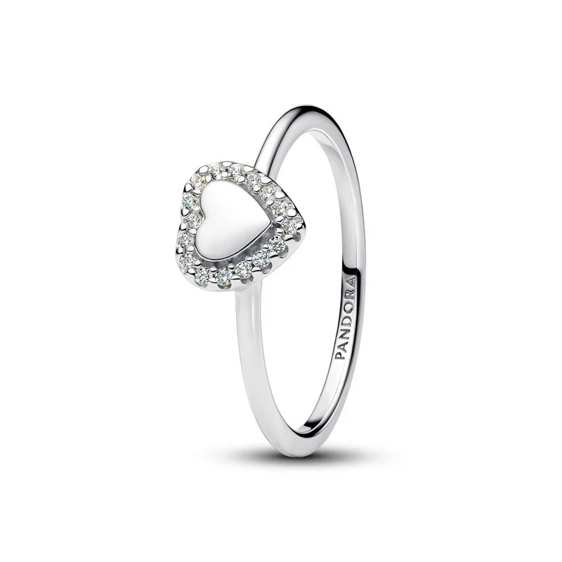 Pandora Timeless Gravierbarer Herz-Ring 193801C01-54