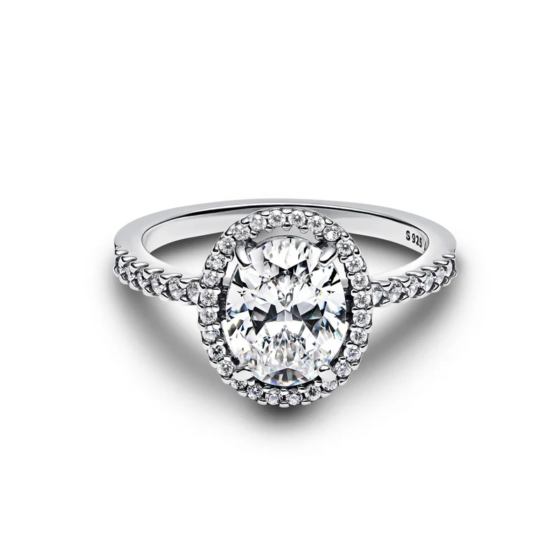 Pandora Timeless Ovaler funkelnder Statement Ring 193777C01-54