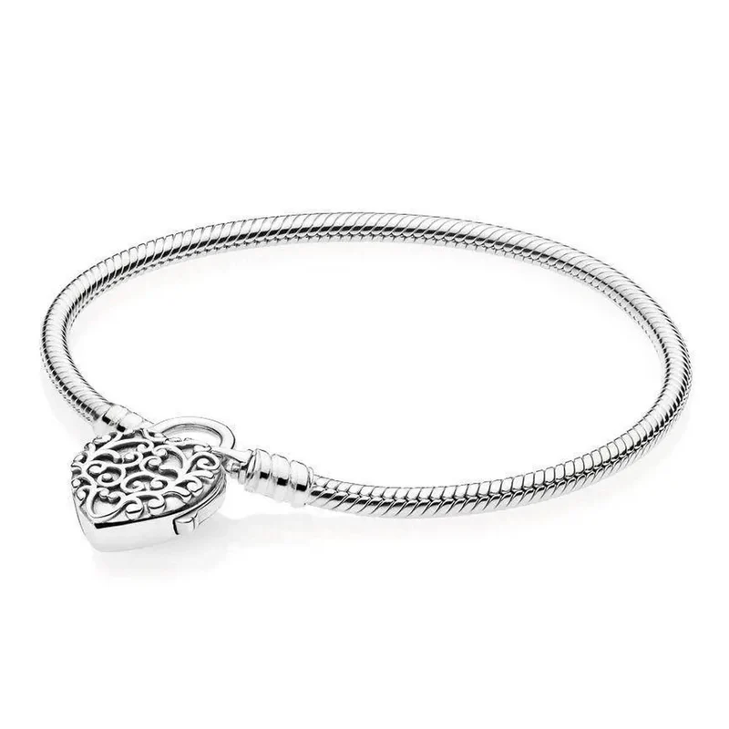 Pandora Kettenarmband Damen Moments Sterling Silber Silber 597602-18