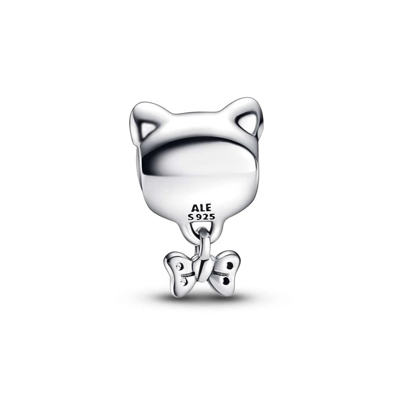 Pandora Katze & Schleife Charm 792255C01