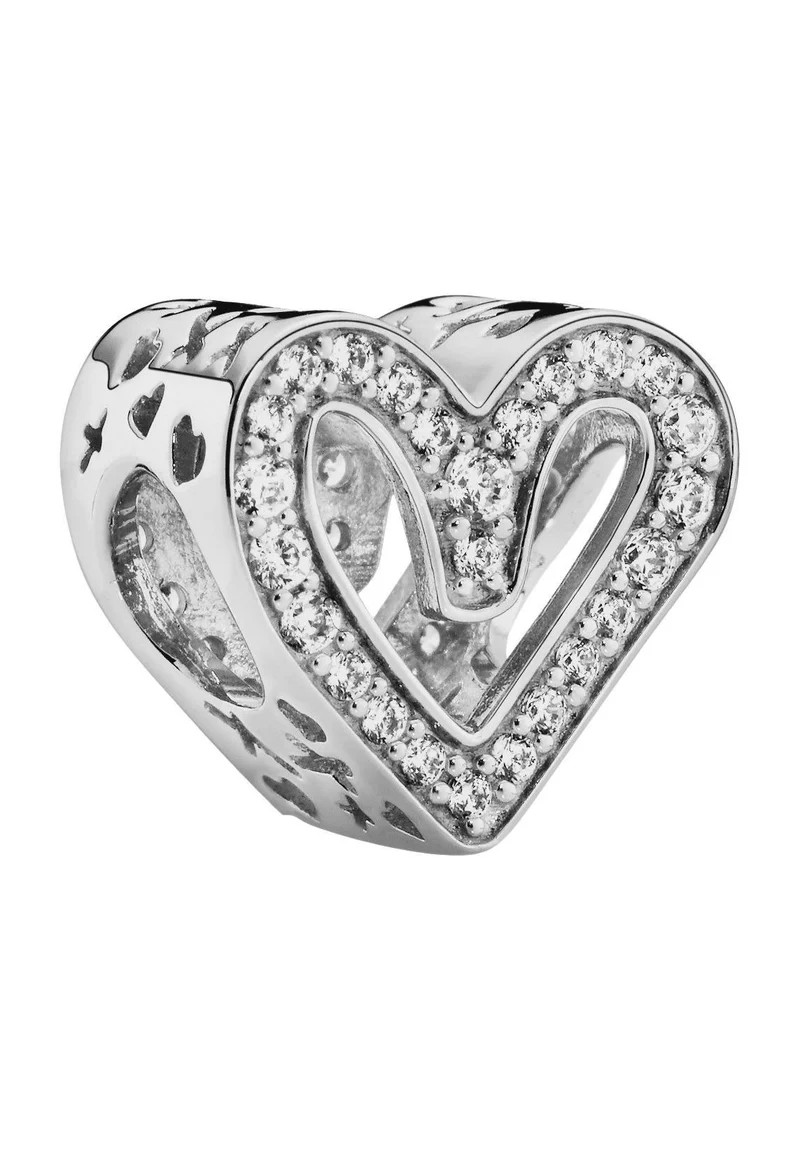 Pandora Moments Damen Charm "Freihand-Herz 925er Silber 798692C01