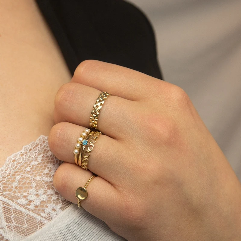 Jackie Gold Ring Gold JKR23.312