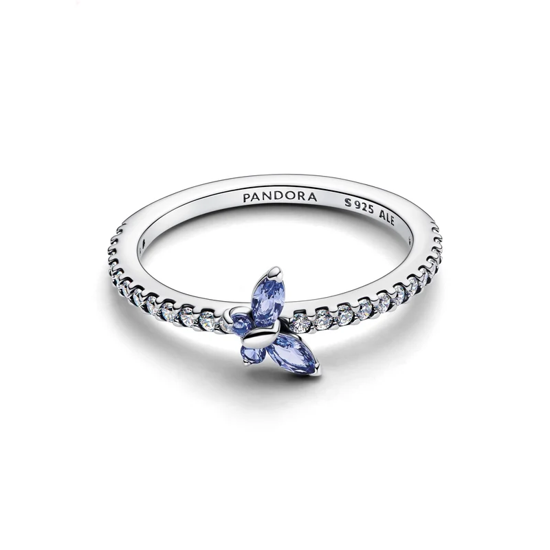 Pandora Timeless Funkelnder Schmetterlingsring 194269C01-54