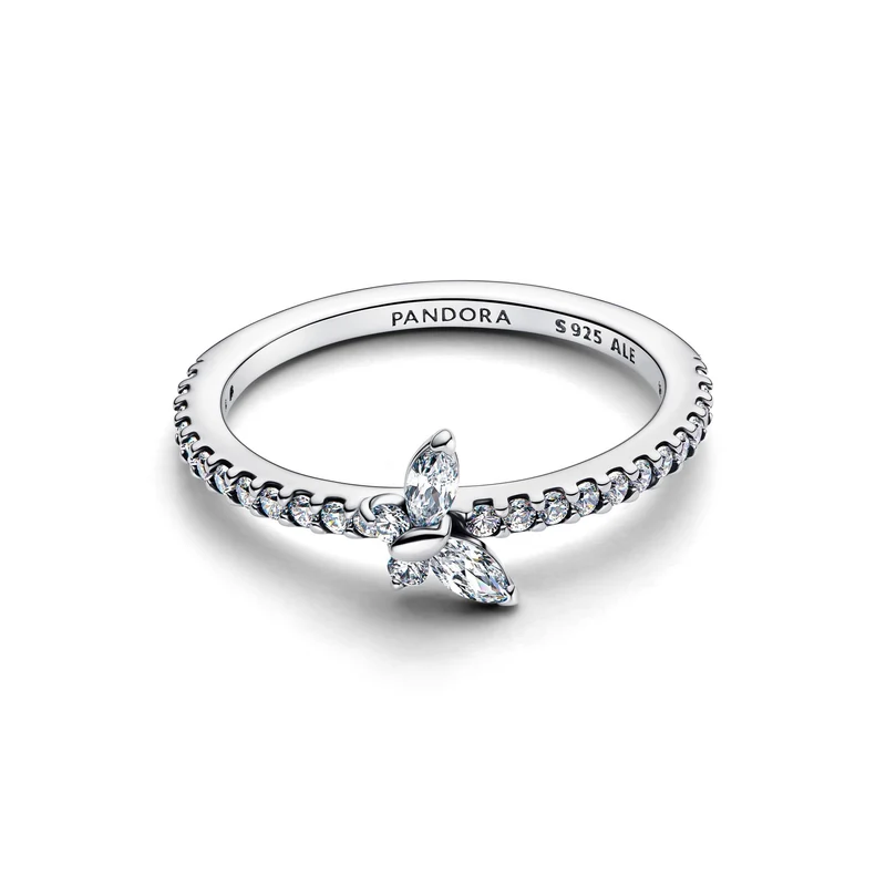 Pandora Timeless Funkelnder Schmetterlingsring 194269C03-54