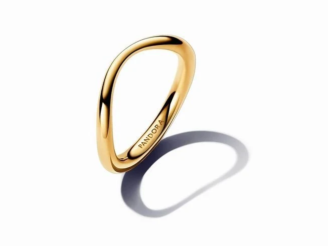 Pandora ESSENCE 163314C00-54 organisch geformter Bandring
