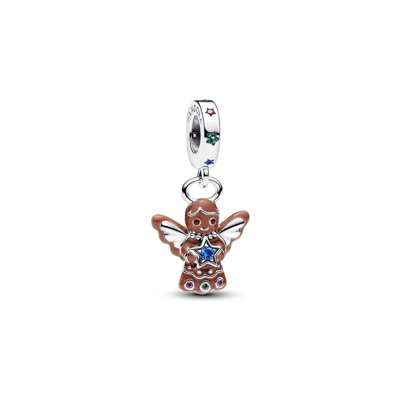 Pandora Silber Charm-Anhänger Lebkuchen Engel 794247C01