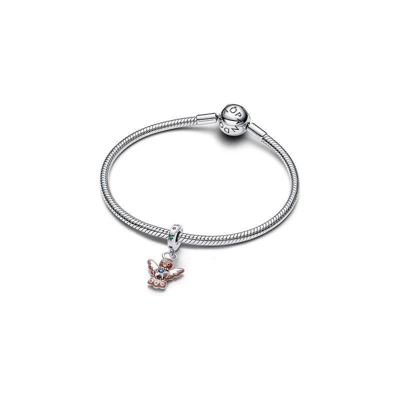 Pandora Silber Charm-Anhänger Lebkuchen Engel 794247C01