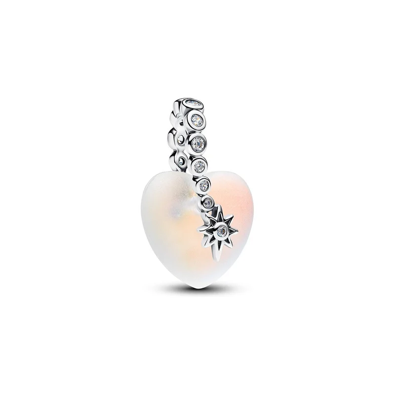 Pandora Charm-Anhänger Silber Sternschnuppe & Herz 794143C01