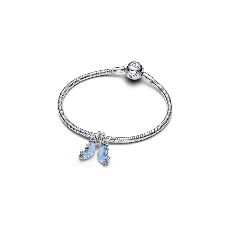 Pandora Teilbarer Charm-Anhänger Schmetterling Silber 794244C01