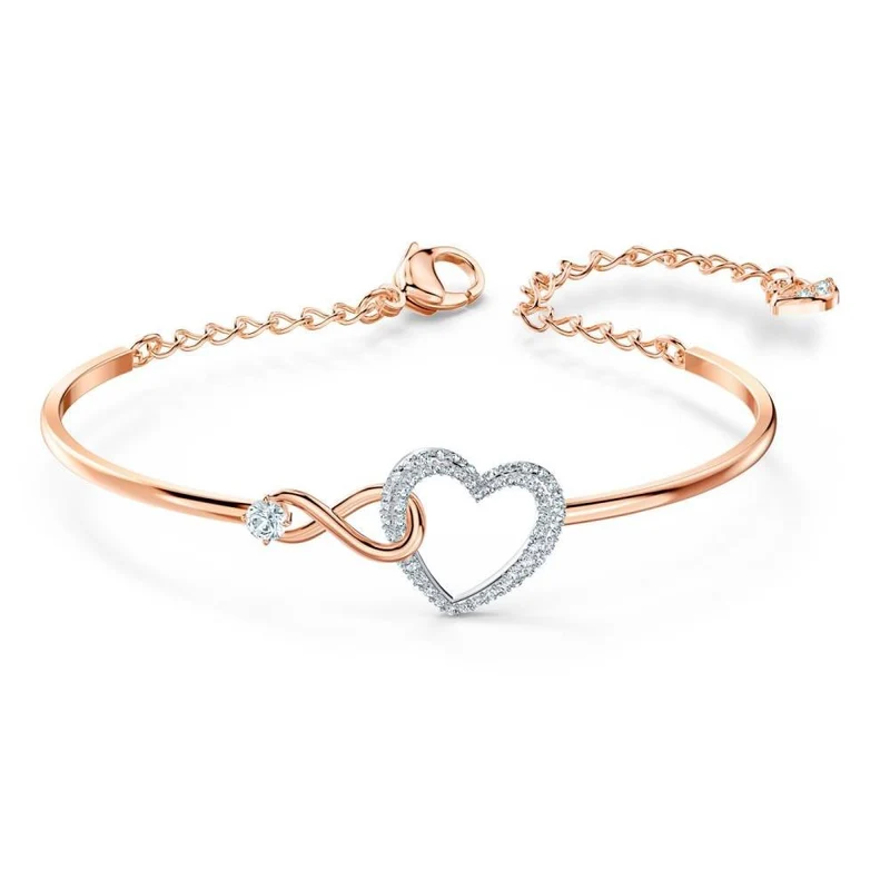 Damen Swarovski Infinity Armreif 5518869