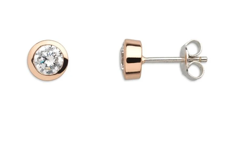 XENOX silver Damen-Ohrring, Silber, Silver Circle