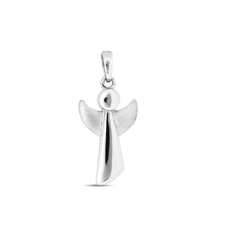 Kinder Engel Anhänger klein Silber 5.1415.R