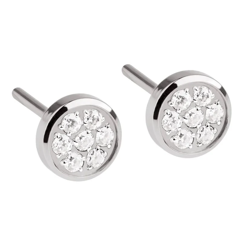 Ernstes Design Ohrstecker E455.WH Edelstahl