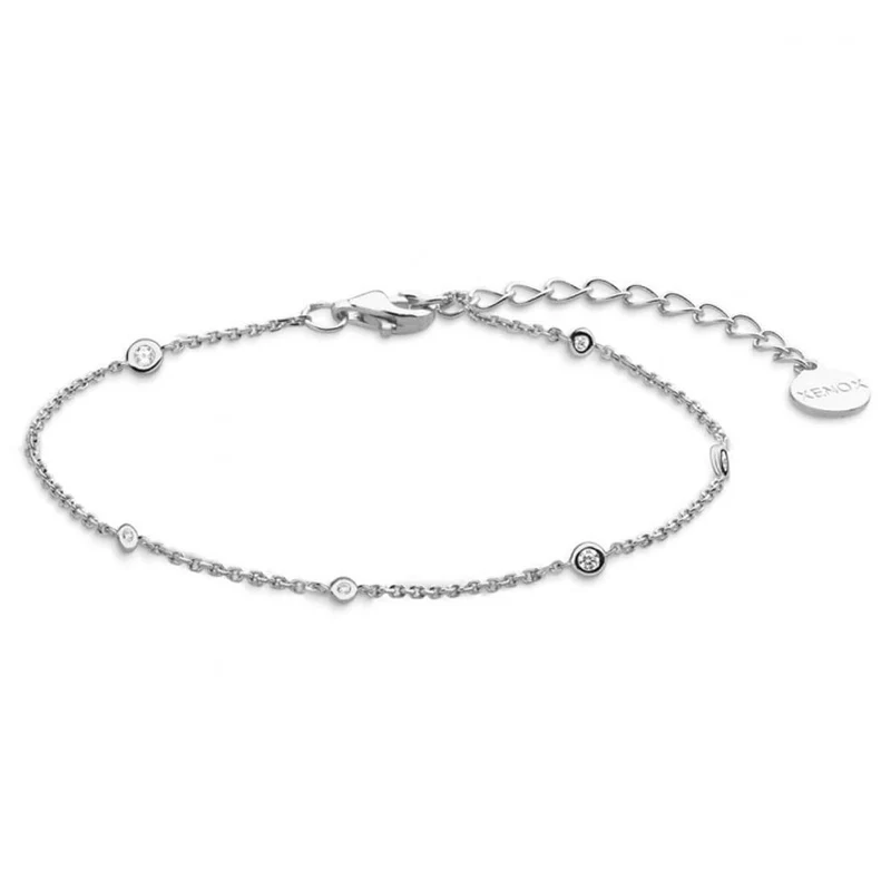 Xenox Damen 925 Sterling Silber Armband XS3831