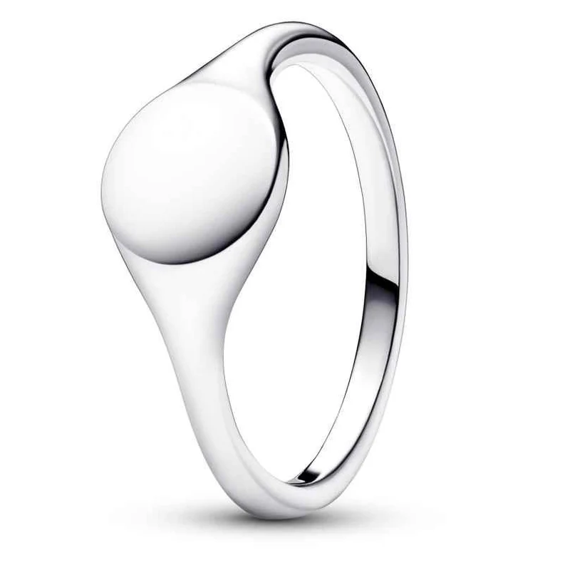 Pandora Damenring Siegelring Größe 54 Silber 193093C00-54