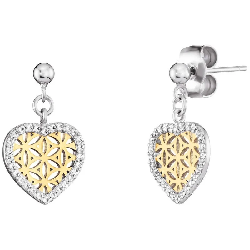 Damen-Ohrring Lebensblume ERE-HEARTLIFL-ZI-BIG