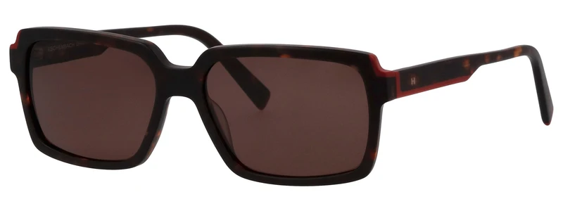 Sonnenbrille Azetat HU Rot 55X15X140