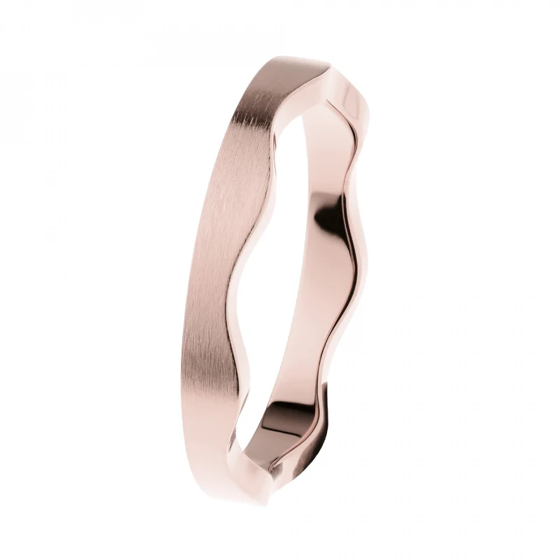 Ernstes Design Damen Ring Größe 57 Rosegold R566-57