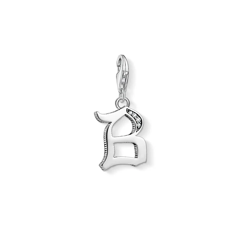 Charm-Anhänger "Buchstabe B silber" 1582-643-21