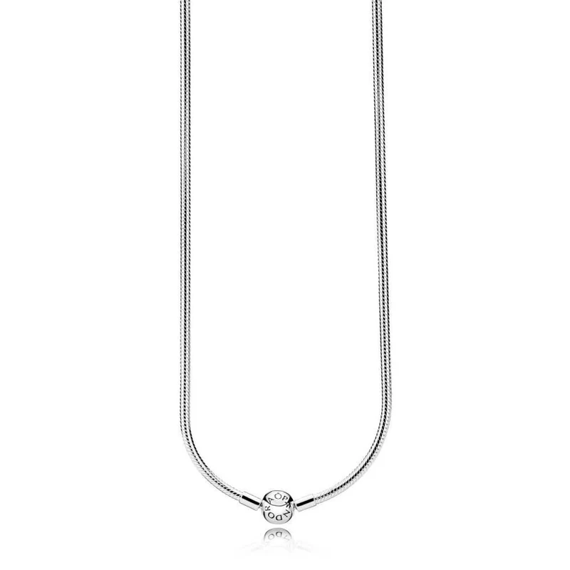 Pandora Moments Schlangen-Gliederhalskette Damen Sterling Silber 590742HV