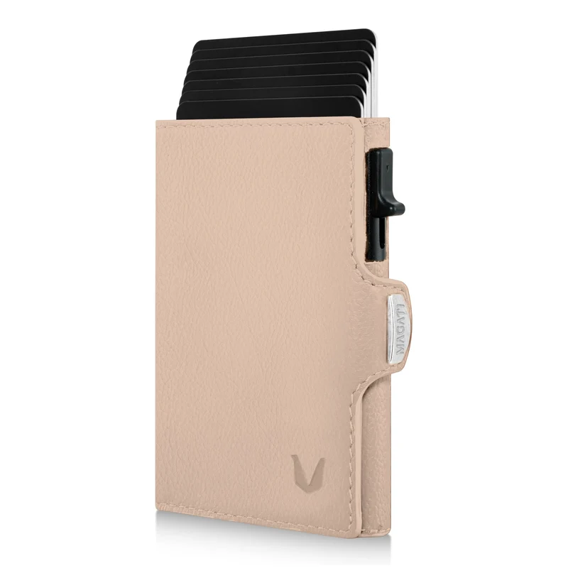 Pinkey Kreditkartenetui beige