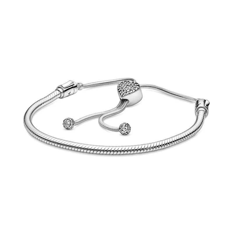 Pandora Moments verstellbares Schlangen-Gliederarmband 599347C00-19