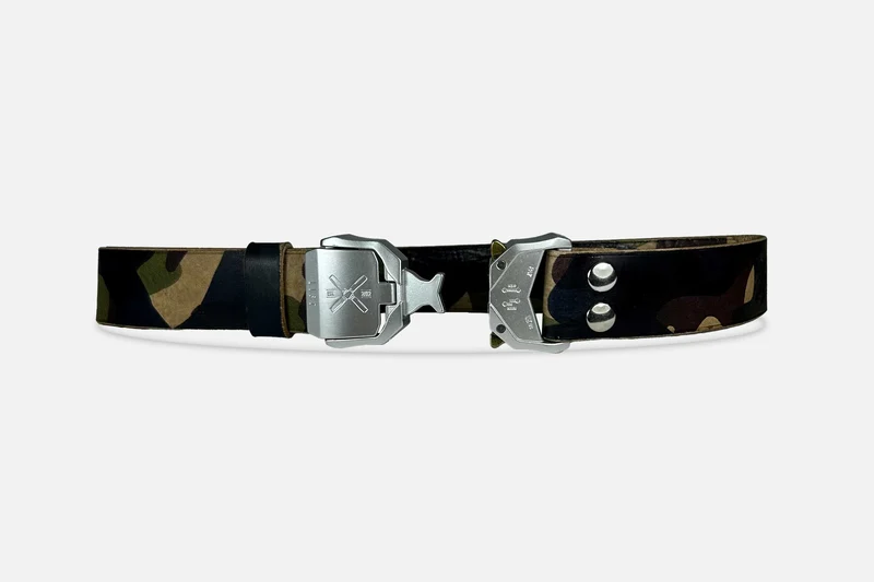 GÜRTEL TARTAR X - CAMOUFLAGE/SILBER