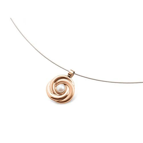 Boccia Damen Anhänger mit Süßwasserperle Gold 0788-03
