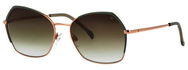 Sonnenbrille TF ROSEGOLD/URBANGREENMATT 56X17X140