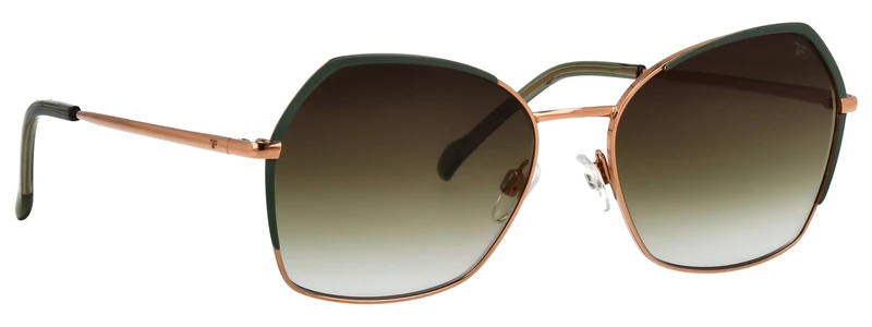 Sonnenbrille TF ROSEGOLD/URBANGREENMATT 56X17X140