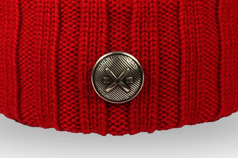 ROTE BEANIE MERINO